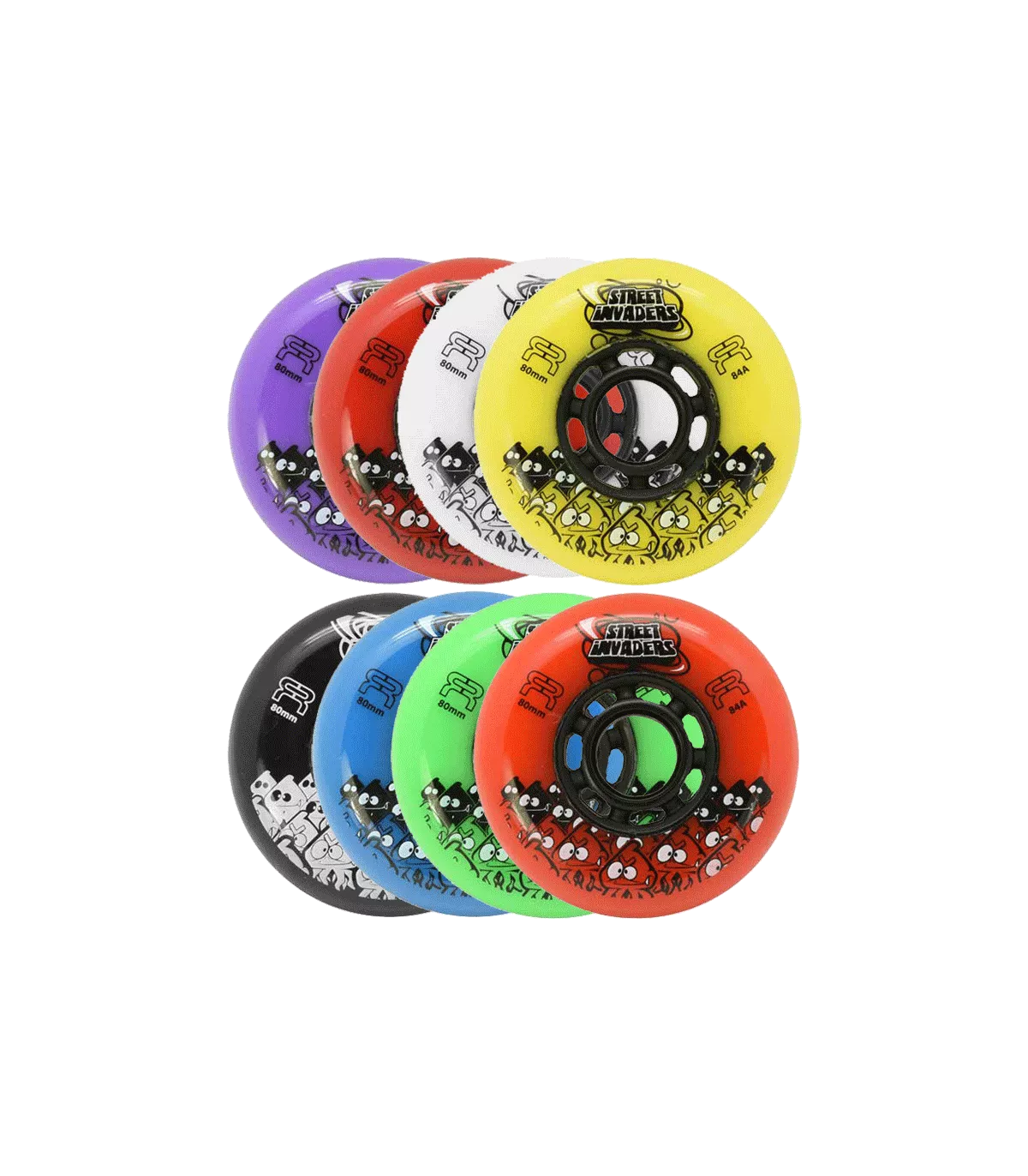 Ruedas FR Street Invaders 80mm - Ruedas (4 piezas)