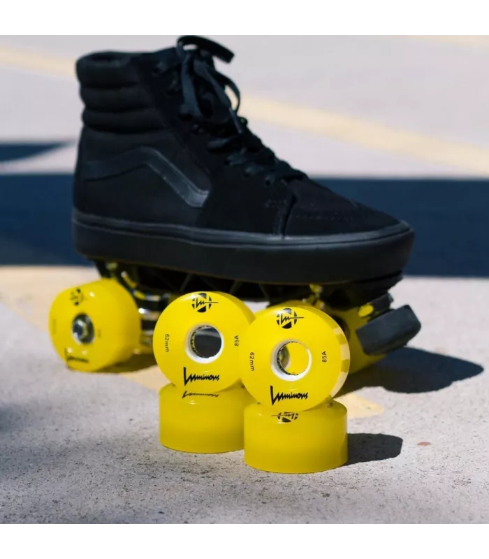 Ruedas LUMINOUS Quad Yellow 62mm/85A - 4 pack