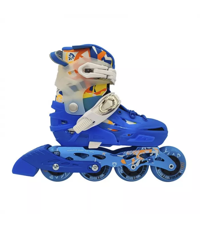 Patines infantiles ajustables Flying Eagle S6S JR. Azul