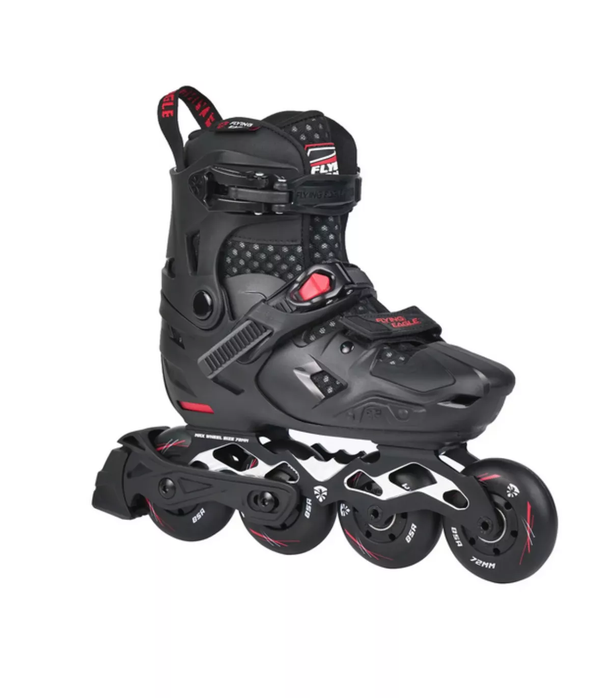 PACK PATINES EN LÍNEA INFANTIL FLYING EAGLE S6T NEGRO