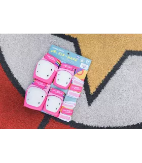 Kit de Protecciones Para Niños - Flying Eagle Valiant Rosa