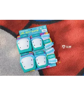 Kit de Protecciones Para Niños - Flying Eagle Valiant Azul