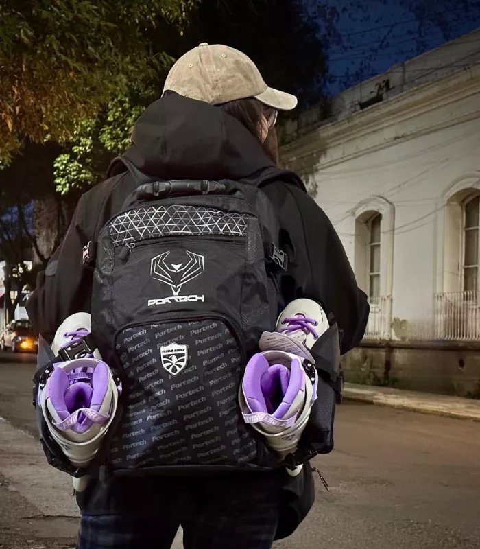 Mochila Flying Eagle Portech Grande Negro/Blanco | Peligro FSK Shop