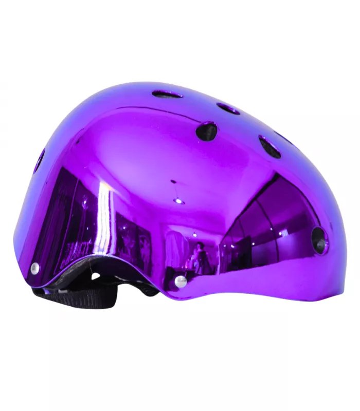 Casco Para Patinar Sweet Rocket Modelo Metálico