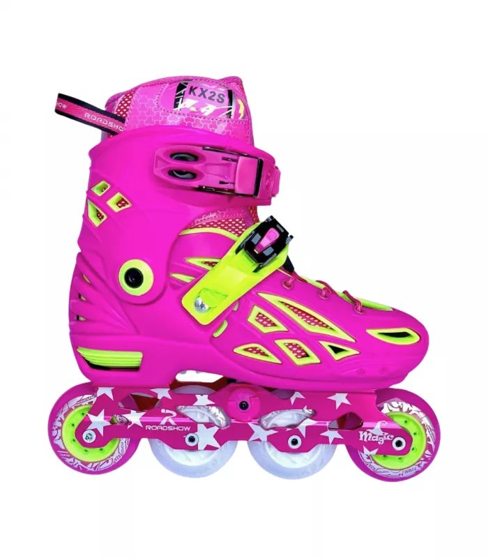Patines Ajustables Roadshow KX2S Rosa, Patines para niños