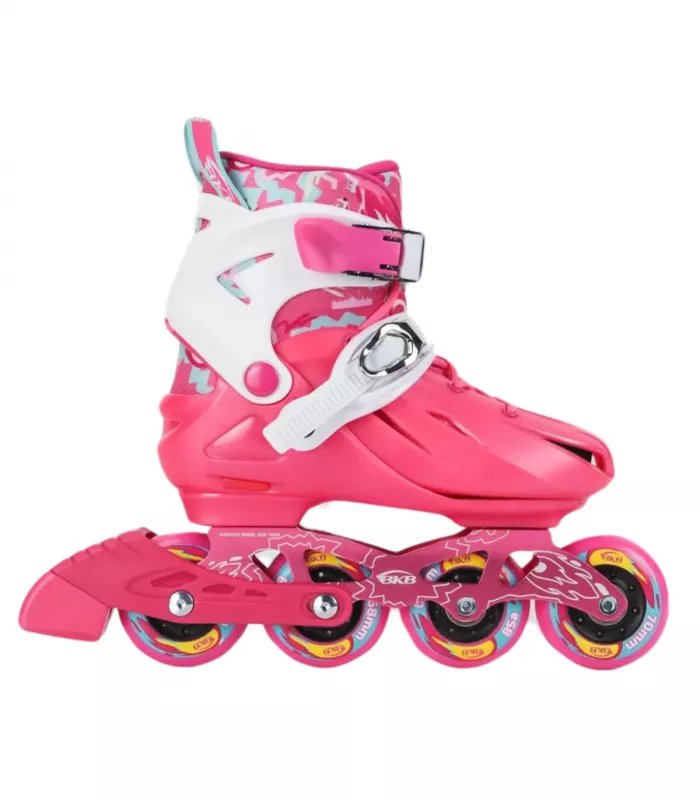 Patines para niña BKB K8 Jr. Rosa