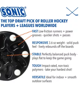 Sonic® Puck - Rojo