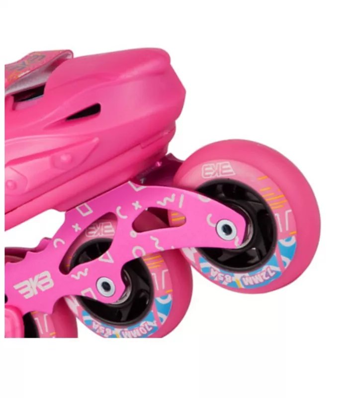 Patines Ajustables BKB K8S Rosa - Para niña