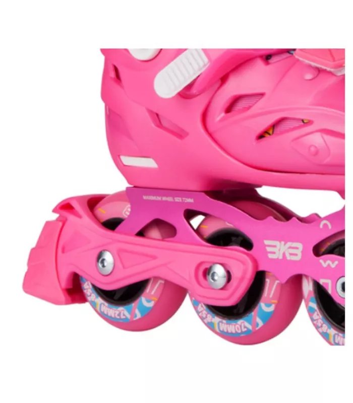 Patines Ajustables BKB K8S Rosa - Para niña