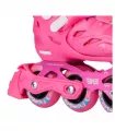 Patines Ajustables BKB K8S Rosa - Para niña
