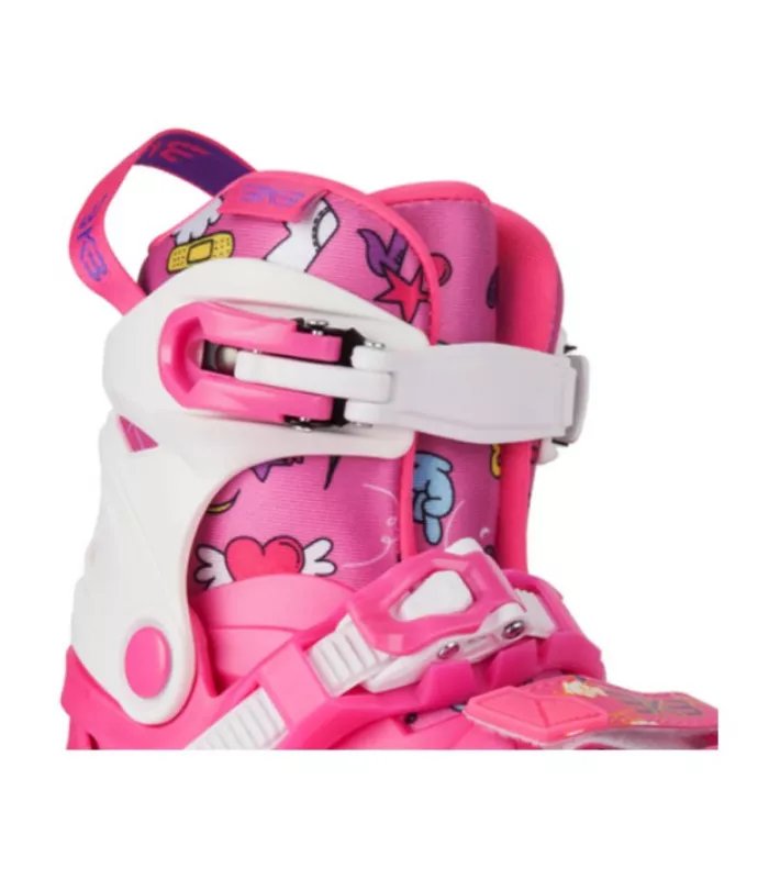 Patines Ajustables BKB K8S Rosa - Para niña