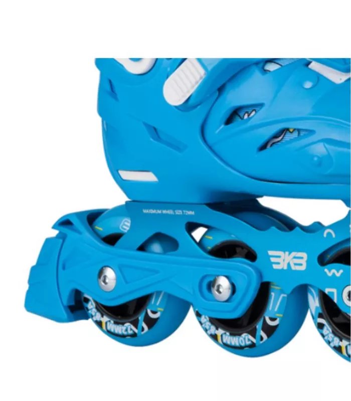 Patines Ajustables BKB K8S Azul - Para niños