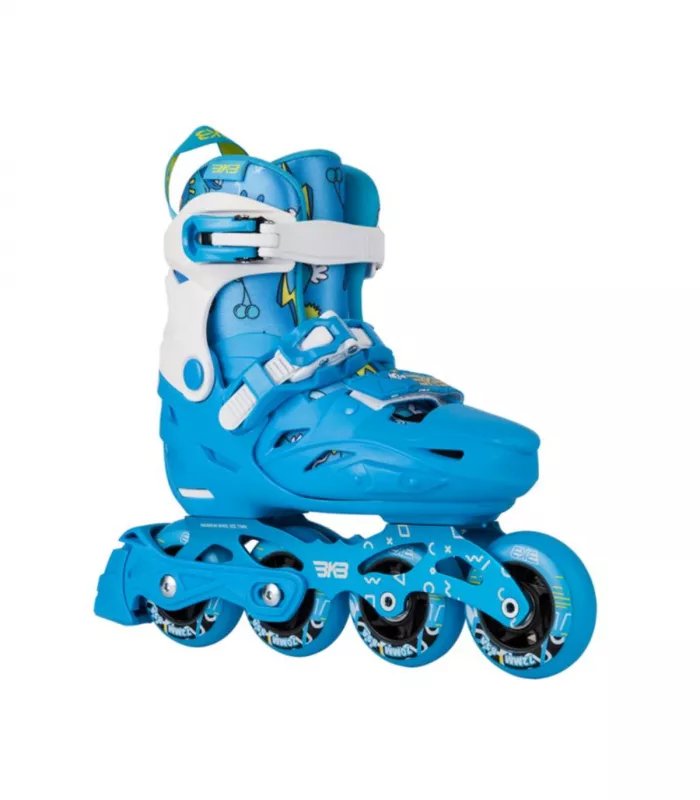 Patines Ajustables BKB K8S Azul - Para niños