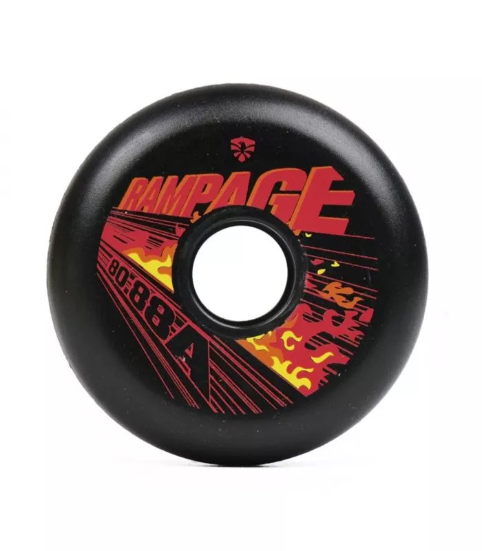 Ruedas Flying Eagle Ragle Rampage Negras 80mm 88A SHR (4Pack)