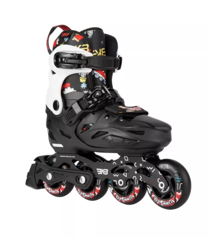 Patines Ajustables BKB K8S Negro - Para niños