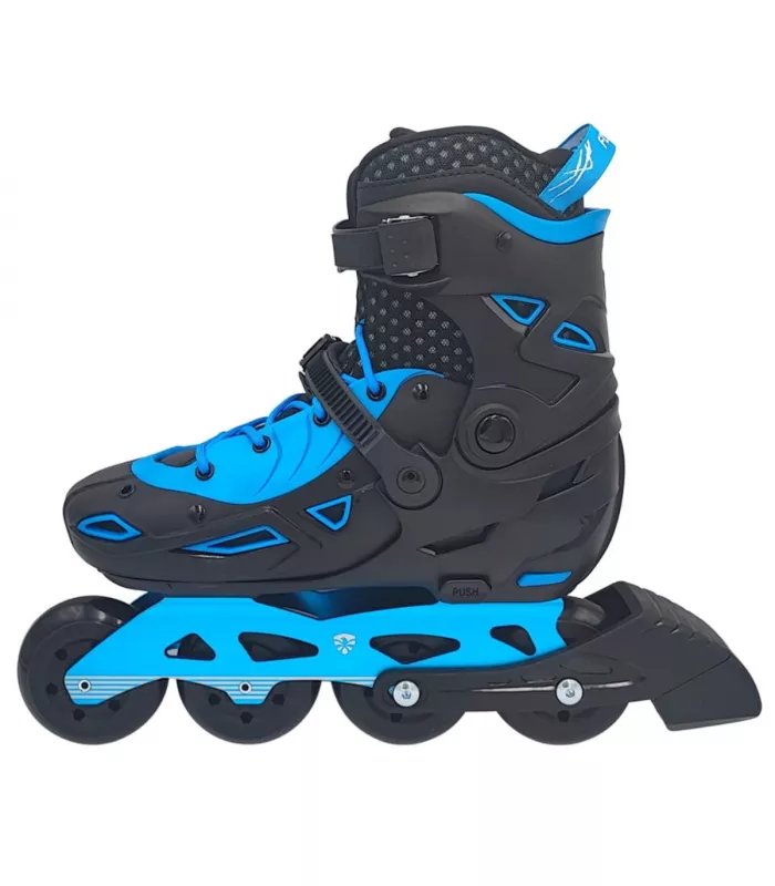 Patines infantiles Ajustables Flying Eagle S9 Dynamo Negro/Azul
