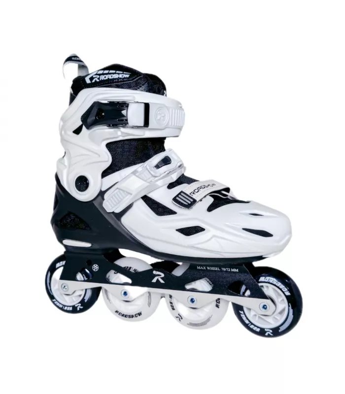 Patines Roadshow RX1G Blancos Ajustables LED | Peligro FSK Shop