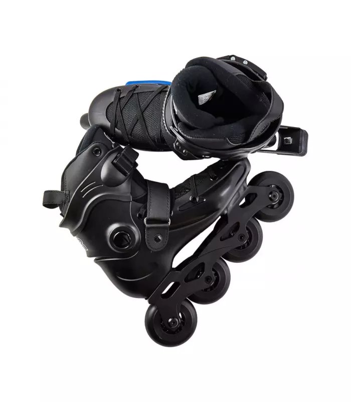 FR J Negro - Patines profesionales ajustables para niños