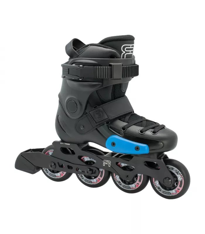 FR J Negro - Patines profesionales ajustables para niños