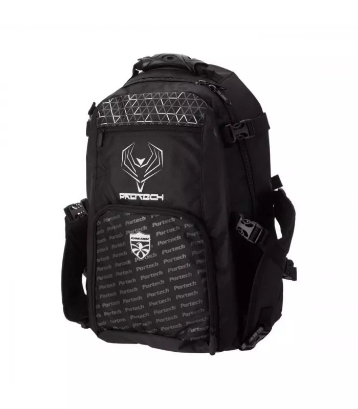 Mochila Flying Eagle Portech Grande Negro/Blanco | Peligro FSK Shop