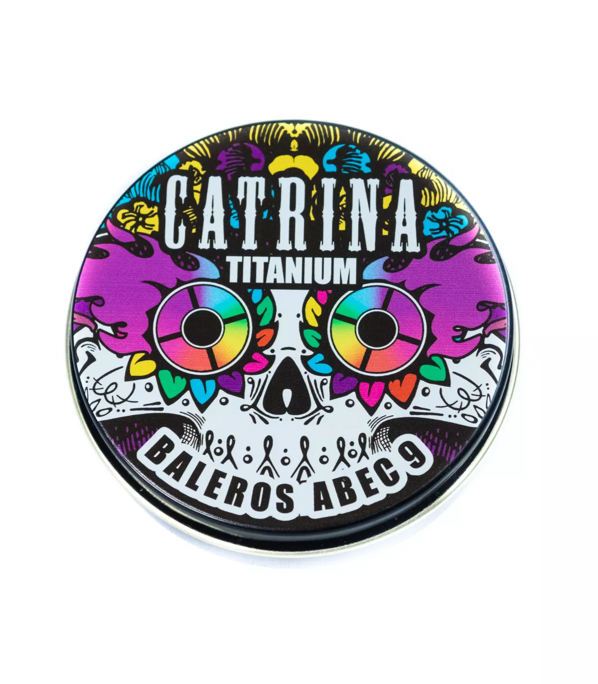 Baleros Catrina Titanium ABEC9 Tornasol (Pack 8) | Peligro FSK Shop