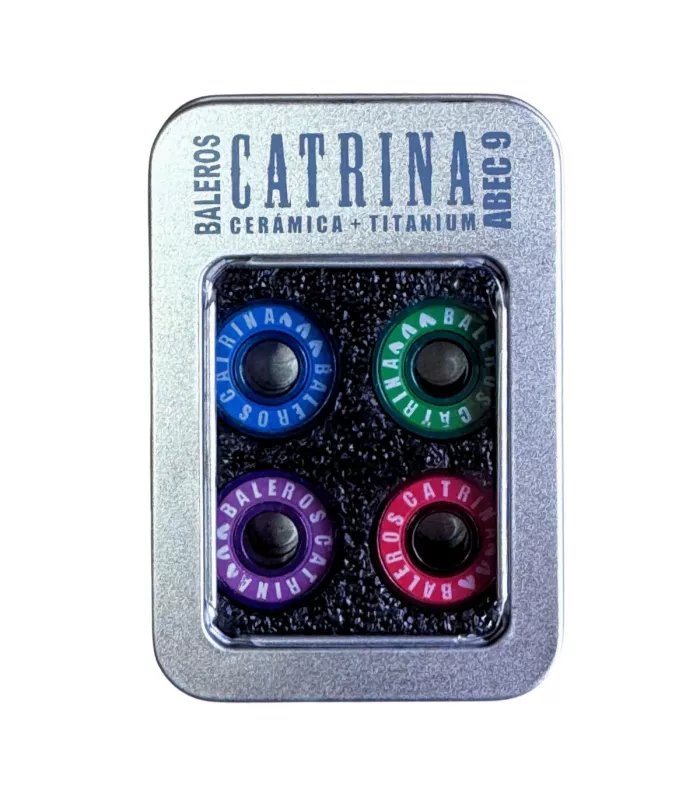 Pack 8 Baleros Catrina ABEC9 Cerámicos | Peligro FSK Shop