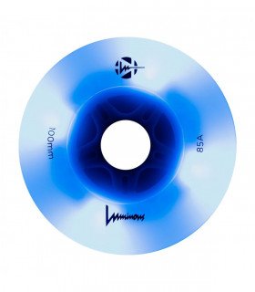 Ruedas LUMINOUS LED Blue Ocean Glow Blue - 100mm/85a