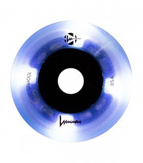 Ruedas LUMINOUS LED Black Pearl - 100mm/85a