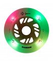 Ruedas LED LUMINOUS para patines 110mm/85a Rainbow White Multicolor