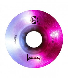 Ruedas LUMINOUS LED Cotton Candy - 76mm/85a