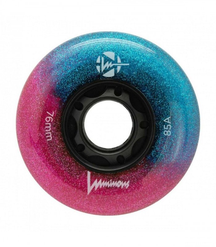 Ruedas Led LUMINOUS para patines 76mm/85a Galaxy