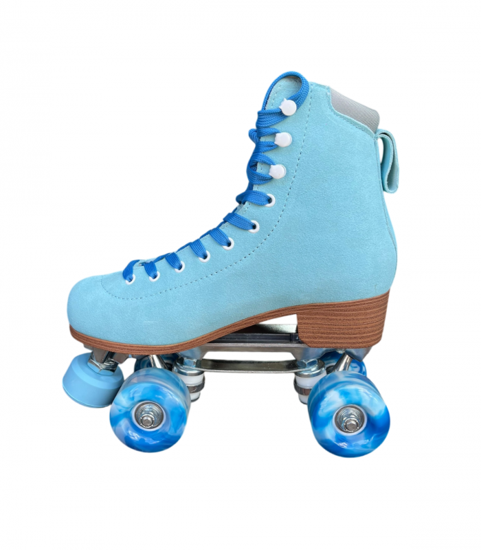 Patines Quads Beta Azules| Estilo Retro y Estables para Patinaje