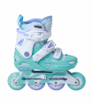 Patines Ajustables KF-X4 Turquesa - Iniciación
