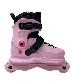 Patines Agresivos Ajustables Rollerkidz RK K1 Pro Rosa | Peligro FSK