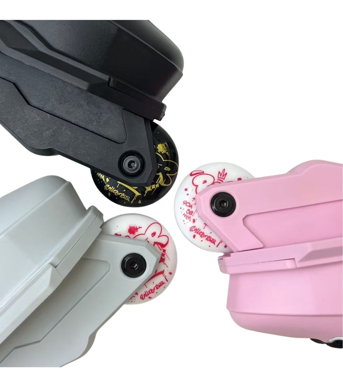 Patines Agresivos Ajustables Rollerkidz RK K1 Pro Rosa | Peligro FSK