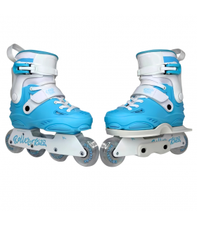 ROLLERKIDZ RK E1.x Azul- Patines Agresivos Ajustables para niños