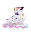 Patines ajustables para niña Flying Eagle ND NADIA JR. Rosa