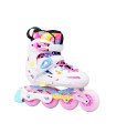 Patines ajustables para niña Flying Eagle ND NADIA JR. Rosa