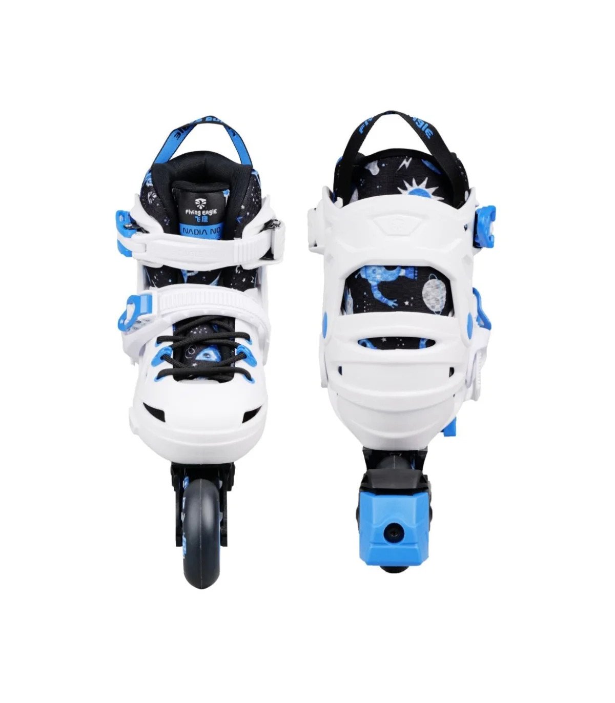 Patines Ajustables para niño  Flying Eagle ND NADIA JR. Azul