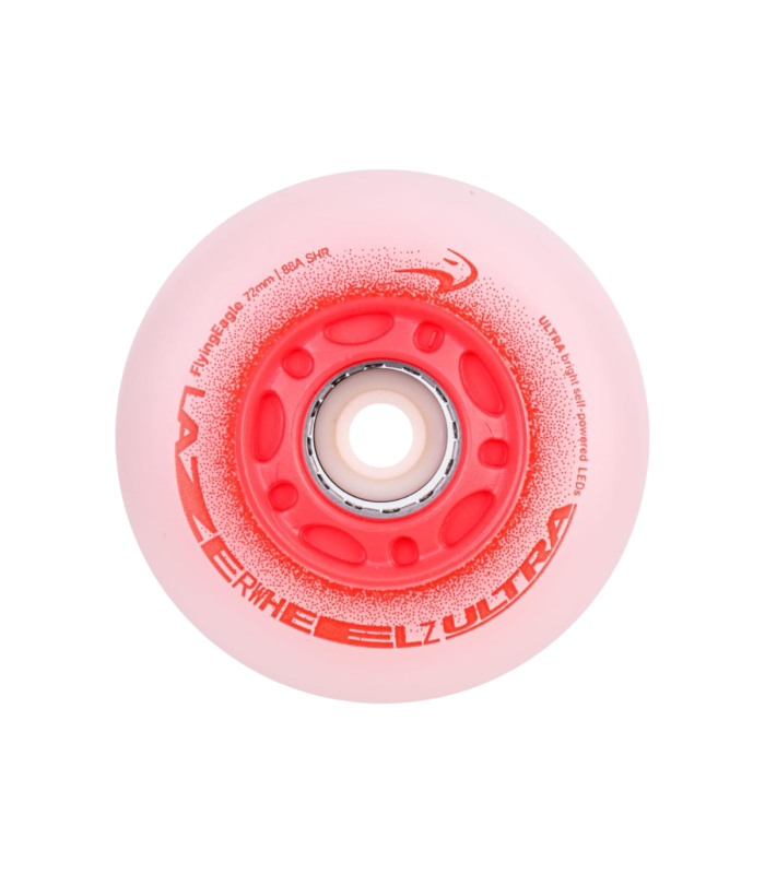 Flying Eagle Lazer Wheelz Ultra LED  Rojo – Ruedas LED