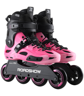 Patines Freeskate Roadshow RS800 Rosa-  4x90mm 3x110mm  85A Abec-9