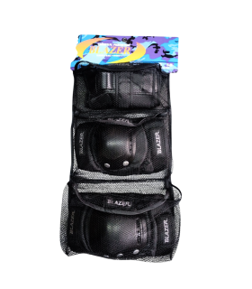 Protecciones Blazer BZ-611 | Rodilleras, Coderas y Muñequeras para Patinar