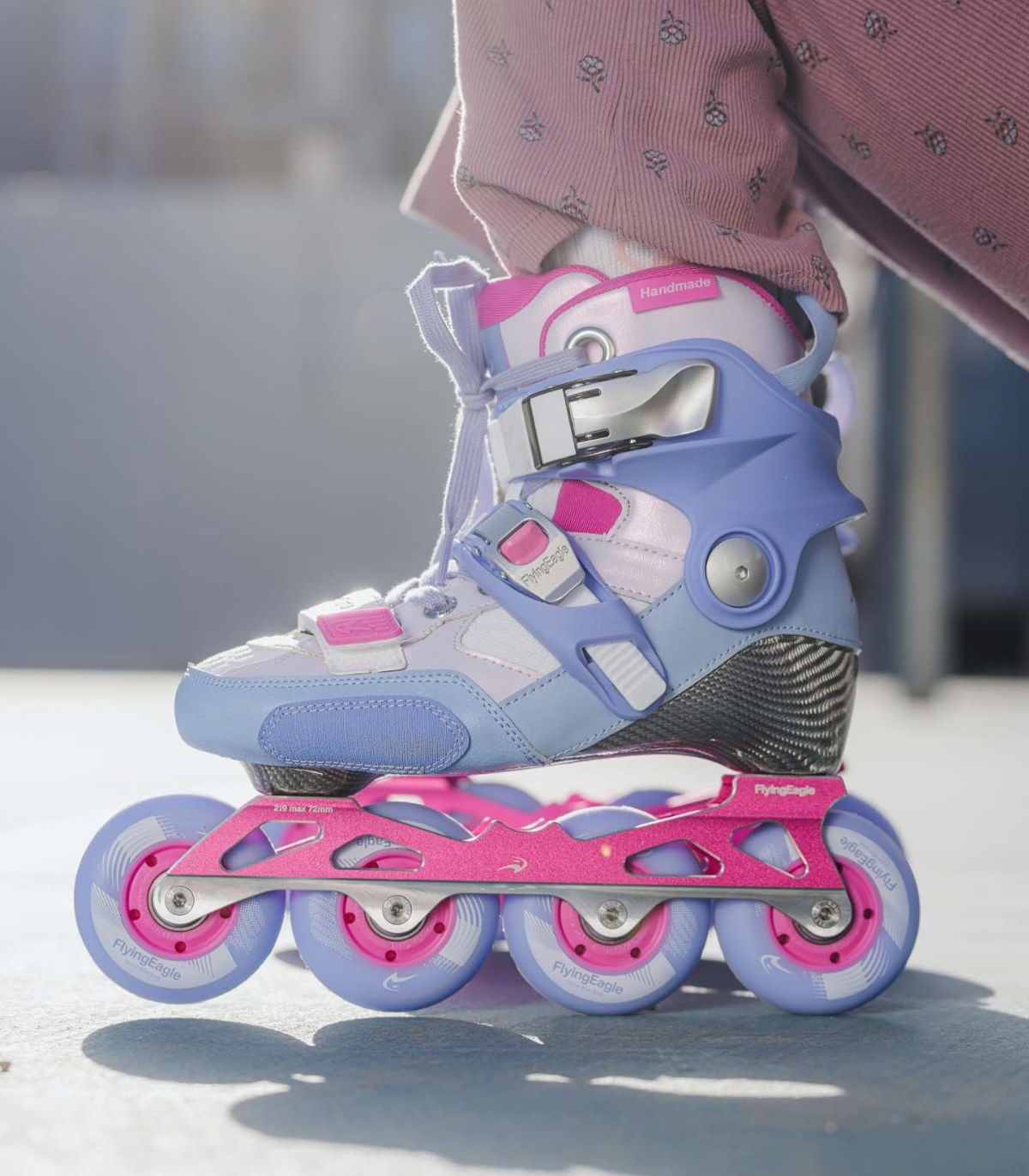 FlyingEagle DRIFT Jr. Morado | Patines Infantiles Freestyle