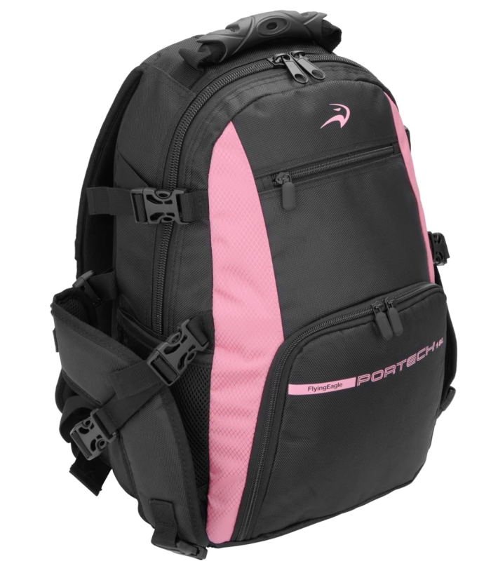 Mochila para Patines Flying Eagle Portech Rosa Mediana | Peligro FSK Shop