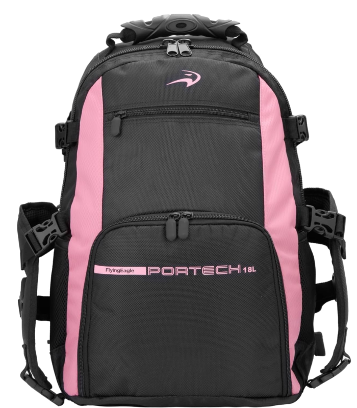 Mochila para Patines Flying Eagle Portech Rosa Mediana | Peligro FSK Shop