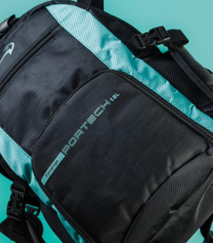 Mochila para Patines Flying Eagle Portech Azul Mediana|Peligro FSK Shop