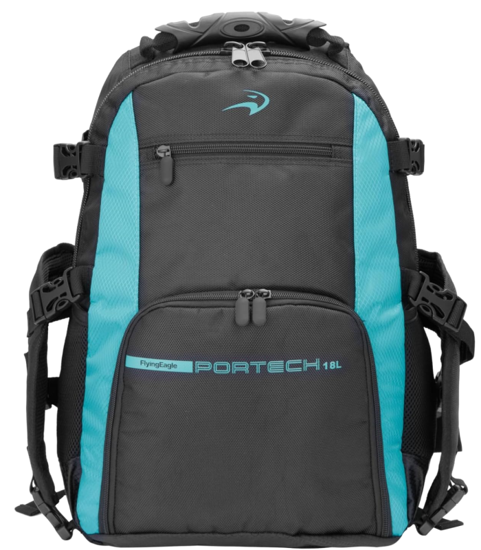 Mochila para Patines Flying Eagle Portech Azul Mediana|Peligro FSK Shop
