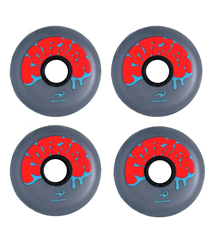 Flying Eagle Taffies Grey 80mm/88A SHR (4Pack)