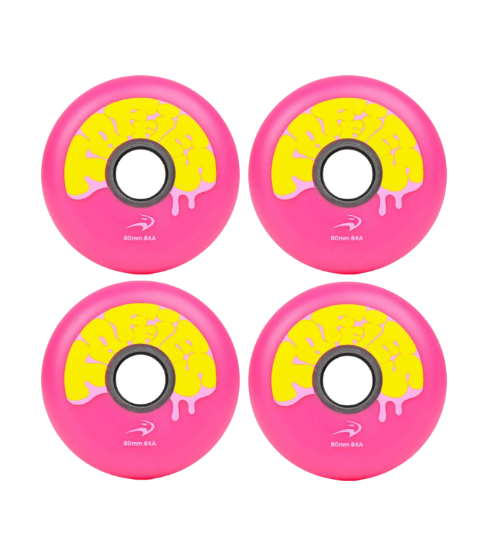 Ruedas Flying Eagle Taffies Pink 80mm 88A SHR (4 Pack)