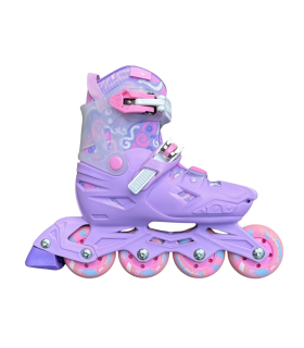 Patines Flying Eagle S3+ Cosmo Junior Morado Ajustables | Peligro FSK Shop